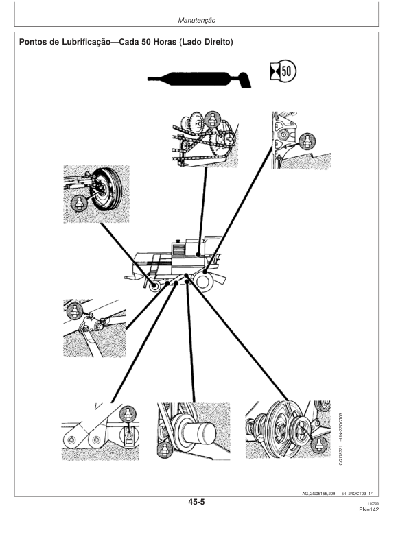 John Deere 1165 1175 Combine Harvester Operators Manual OMCQ29716-K3 PT - Image 11