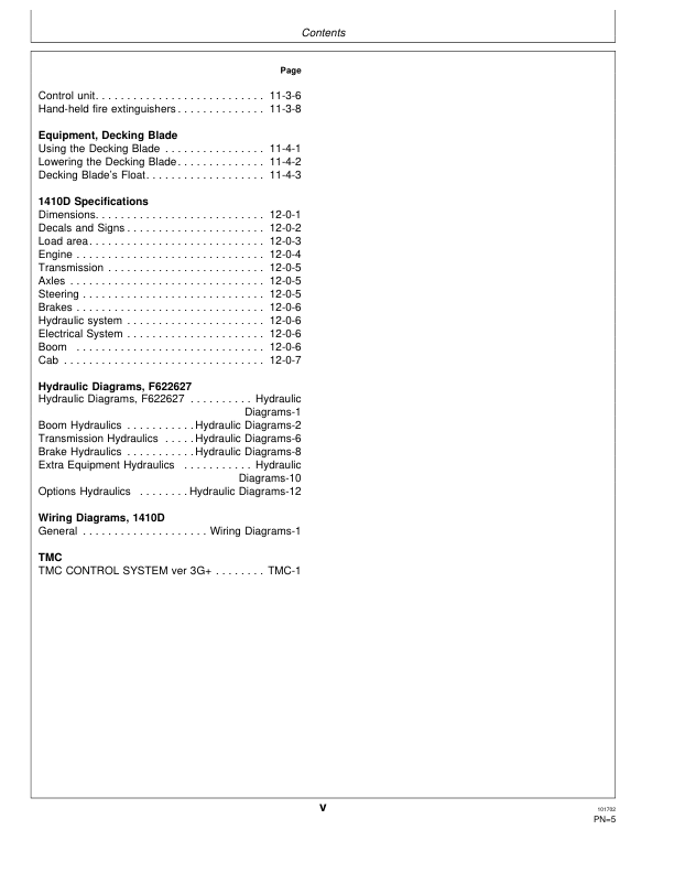 John Deere 1410D Forwarder Operators Manual OMF064197 SN WJ141D000475 and UP - Image 7