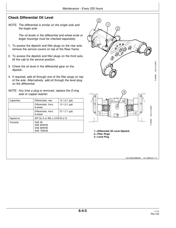 John Deere 1410D Forwarder Operators Manual OMF064197 SN WJ141D000475 and UP - Image 8