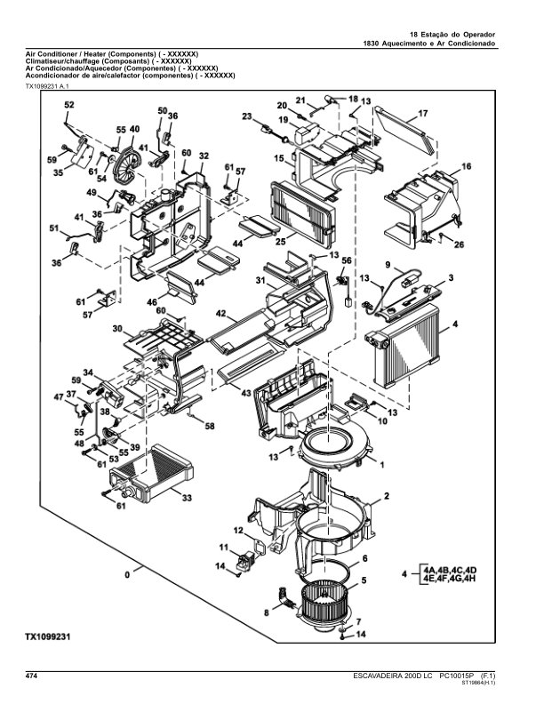 John Deere 200D LC Excavator Parts Catalog SN D5100001 and UP PC10015P PT - Image 11