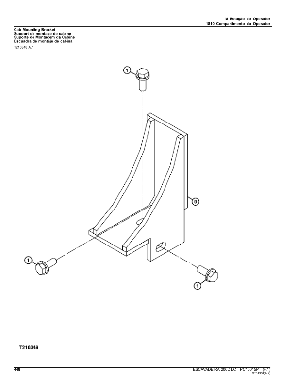 John Deere 200D LC Excavator Parts Catalog SN D5100001 and UP PC10015P PT - Image 10