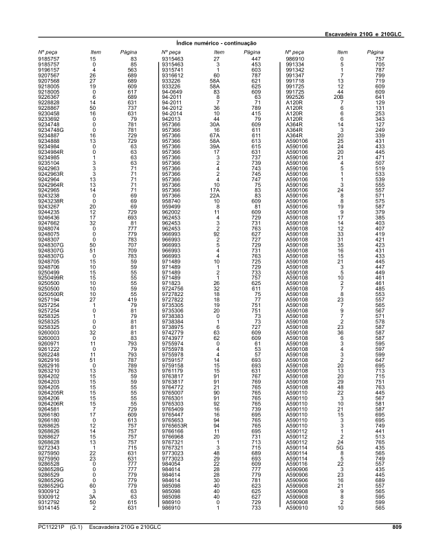 John Deere 210G 210GLC Excavator Parts Catalog PC11221P-15 PT - Image 14