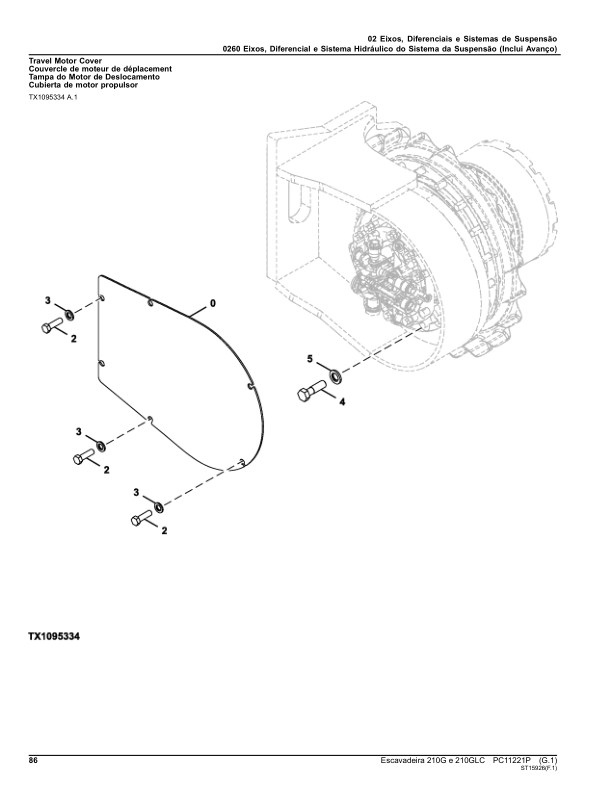 John Deere 210G 210GLC Excavator Parts Catalog PC11221P-15 PT - Image 15