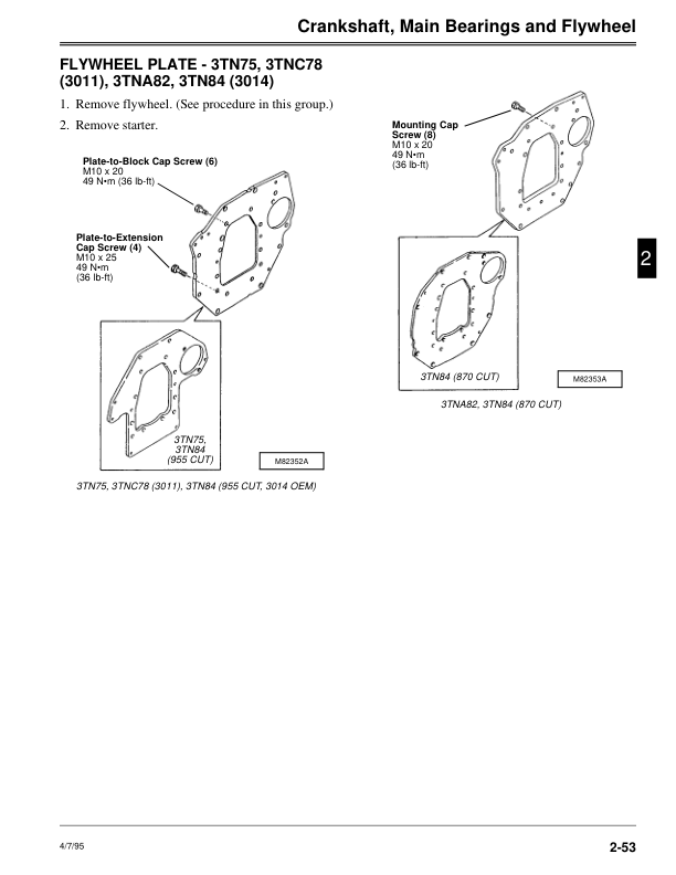 John Deere 220 Series Engine Service Manual CTM3 - Image 9