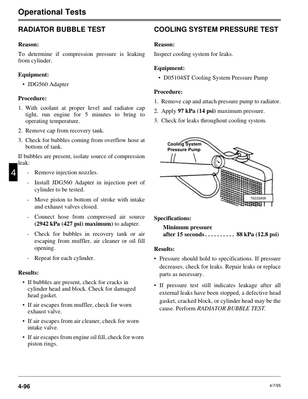John Deere 220 Series Engine Service Manual CTM3 - Image 14