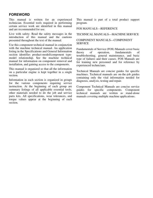 John Deere 220 Series Engine Service Manual CTM3 - Image 3