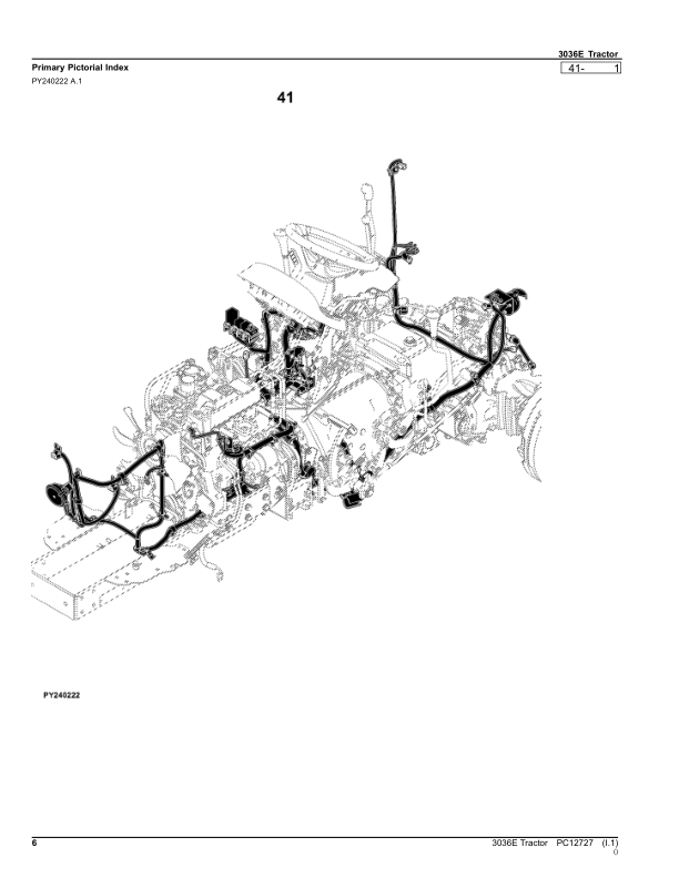 John Deere 3036E Tractor Parts Catalog PC12727 - Image 17