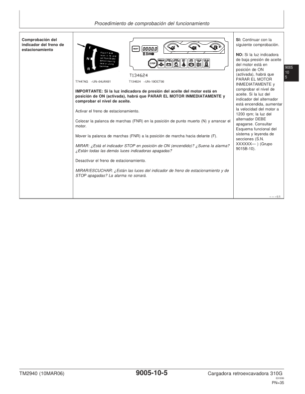 John Deere 310G Backhoe Loader Service Manual TM2940 ES - Image 7