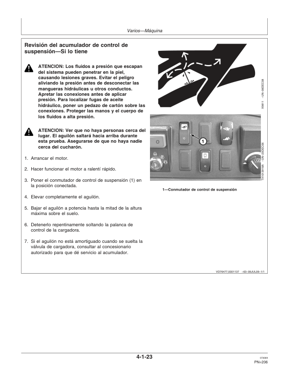John Deere 310J 310SJ Backhoe Loader Operators Manual OMT216724-G9 ES - Image 14