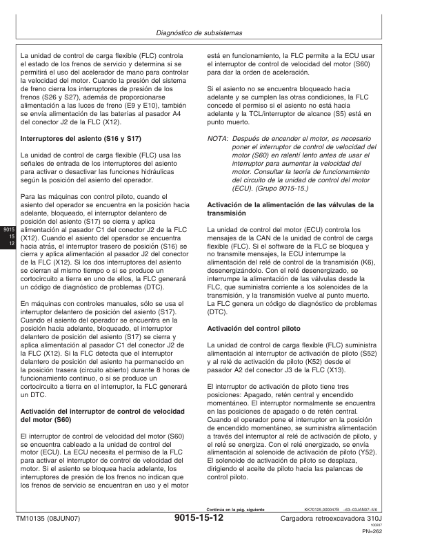 John Deere 310J Backhoe Loader Service Manual TM10135 ES - Image 6