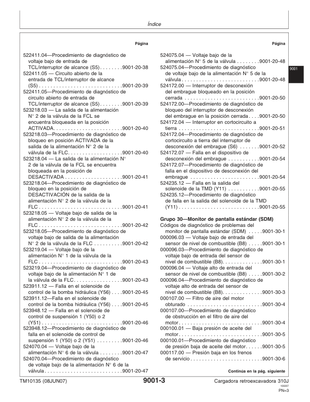 John Deere 310J Backhoe Loader Service Manual TM10135 ES - Image 7