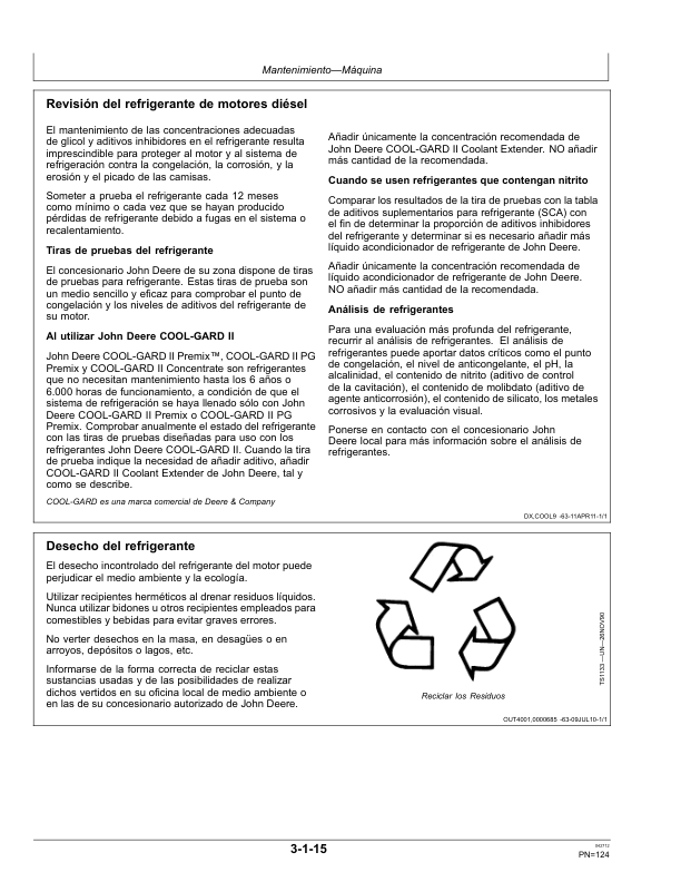 John Deere 310K Backhoe Loader Operators Manual OMT305707-D2 ES - Image 11