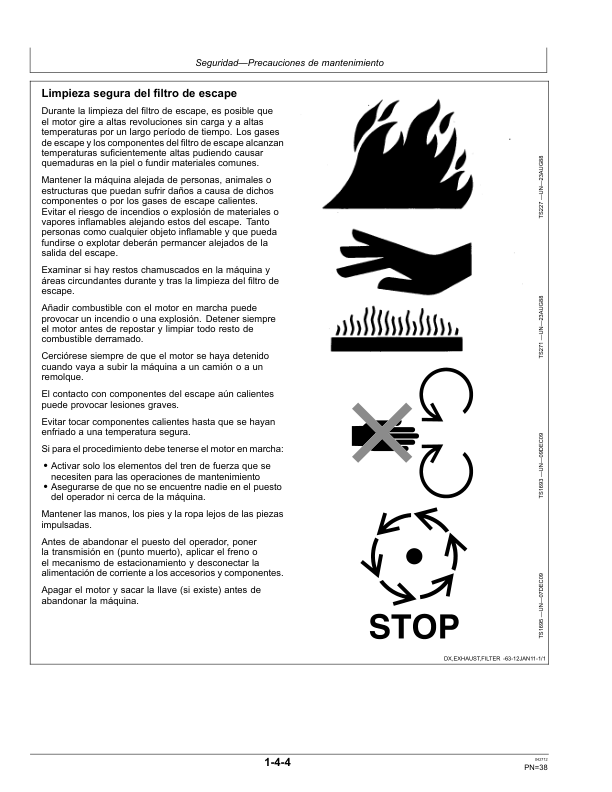 John Deere 310K Backhoe Loader Operators Manual OMT305707-D2 ES - Image 15