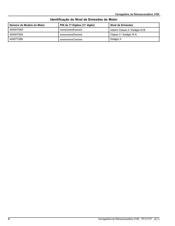 John Deere 310K Backhoe Loader Parts Catalog PC11111P-12 PT - Image 6