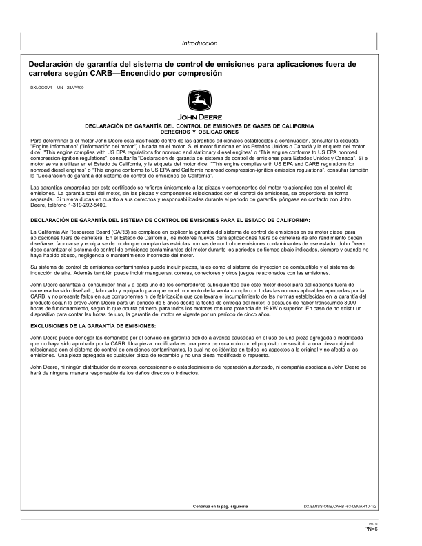 John Deere 310K EP Backhoe Loader Operators Manual OMT305726-D2 ES - Image 14