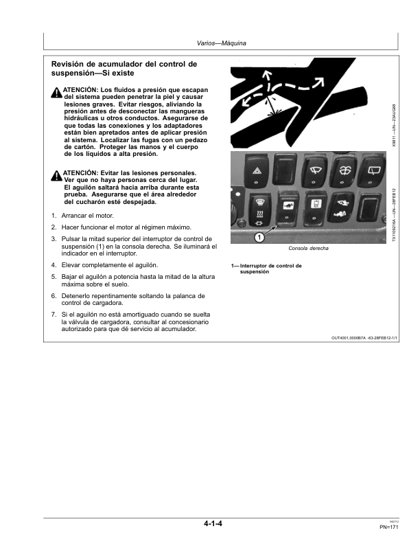 John Deere 310K EP Backhoe Loader Operators Manual OMT305726-D2 ES - Image 19