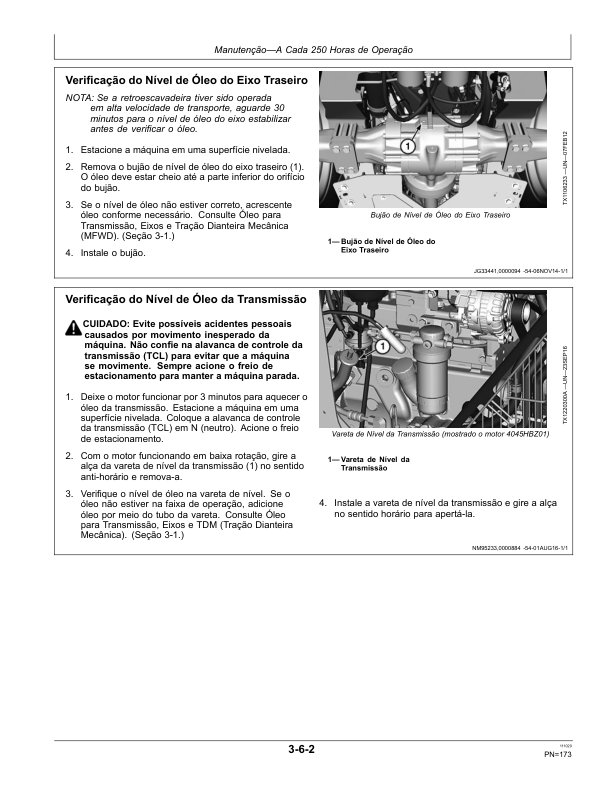 John Deere 310L Backhoe Loader Operators Manual OMT390394X54-K0 PT - Image 13