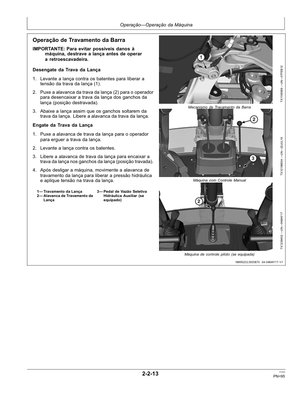 John Deere 310L Backhoe Loader Operators Manual OMT390394X54-K0 PT - Image 19