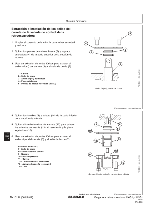 John Deere 310SJ 315SJ Backhoe Loader Service Manual 08JUN07 ES - Image 13
