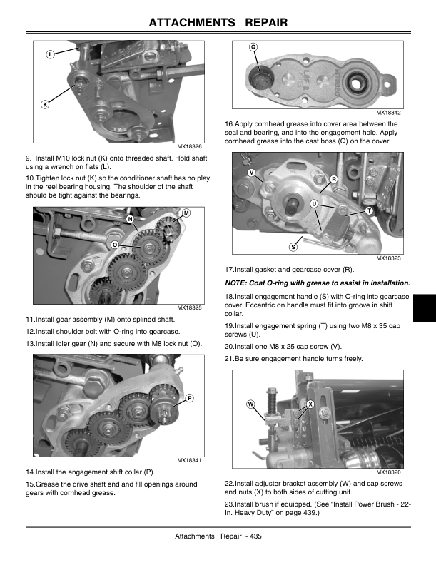 John Deere 3225C 3235C 3245C Mower Technical Service Manual TM2105 - Image 9