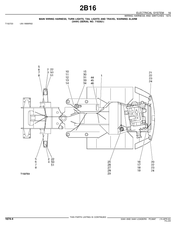 John Deere 324H 344H Wheel Loader Parts Catalog PC2687 - Image 20