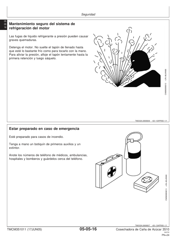 John Deere 3510 Sugarcane Harvester Service Manual TMCM351011 ES - Image 10