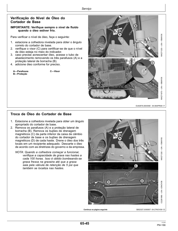 John Deere 3522 Sugarcane Harvester Operators Manual OMNW00275-L8 PT - Image 13