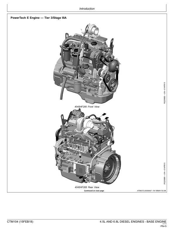 John Deere 4.5 L 6.8 L Base Engine Service Manual CTM104 - Image 12