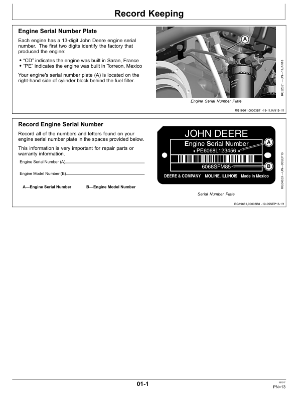 John Deere 4.5 L 6.8 L Tier 3 Stage III A Platform Engine Operators Manual OMRG39400 - Image 5