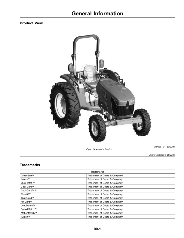 John Deere 4044M 4044R 4052M 4052R 4066M 4066R 4052M 4066M Tractor Operators Manual OMTR112287-I0 - Image 8