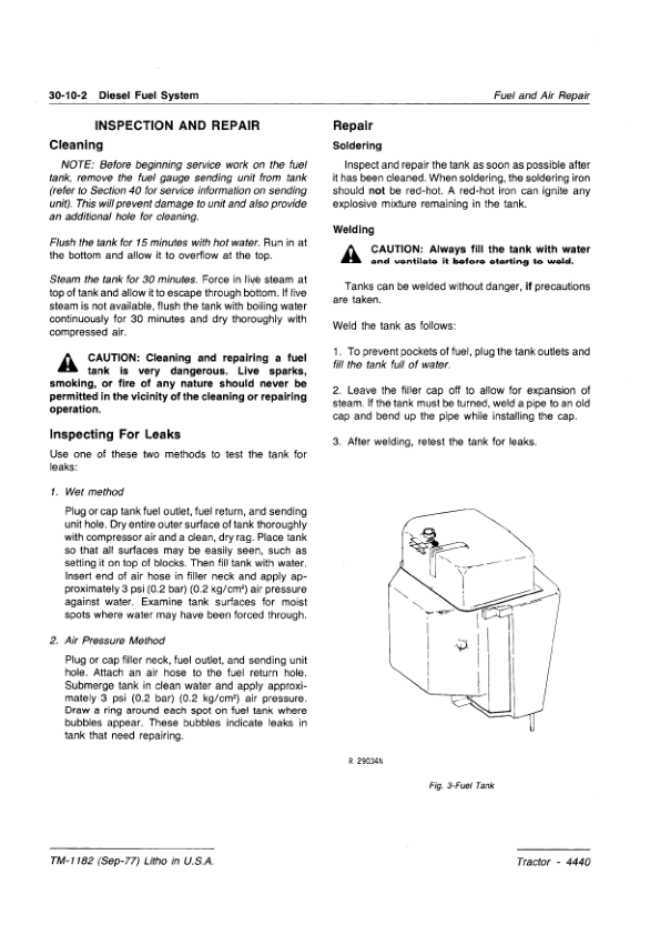 John Deere 4440 Tractor Service Manual TM1182 - Image 12