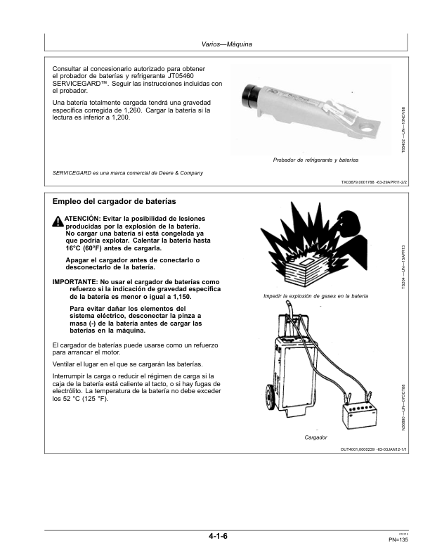 John Deere 450J 550J 650J Bulldozer Operators Manual OMT227286-A5 ES - Image 9