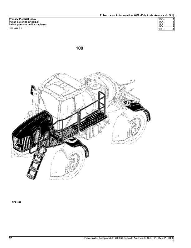 John Deere 4630 Sprayer Parts Catalog PC11756P-12 PT - Image 5