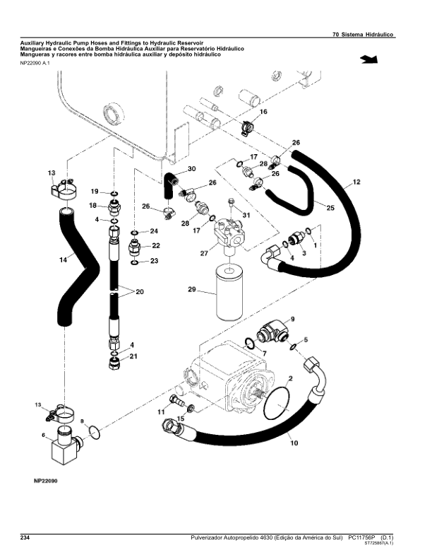 John Deere 4630 Sprayer Parts Catalog PC11756P-12 PT - Image 20