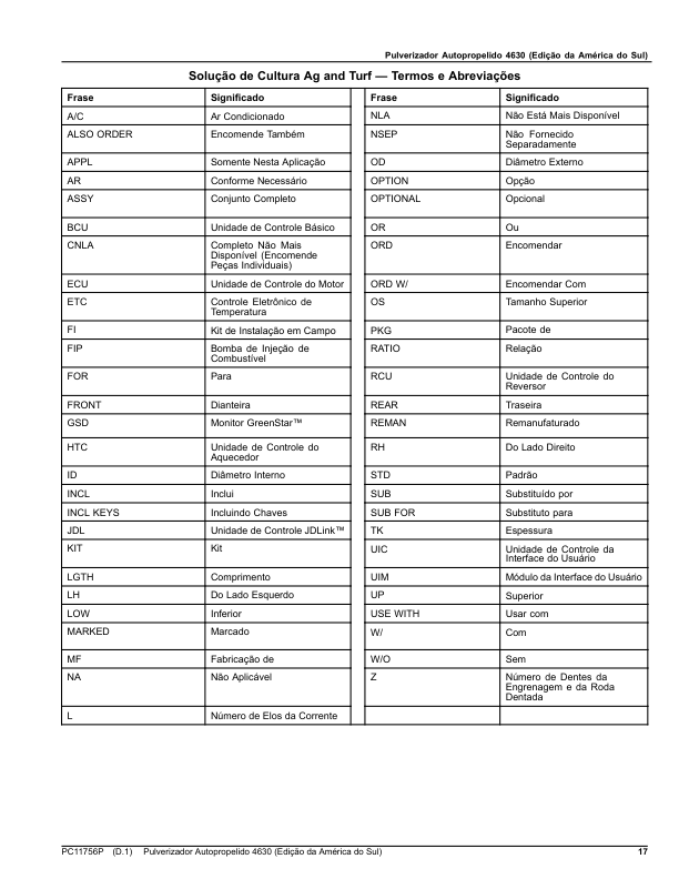 John Deere 4630 Sprayer Parts Catalog PC11756P-12 PT - Image 10
