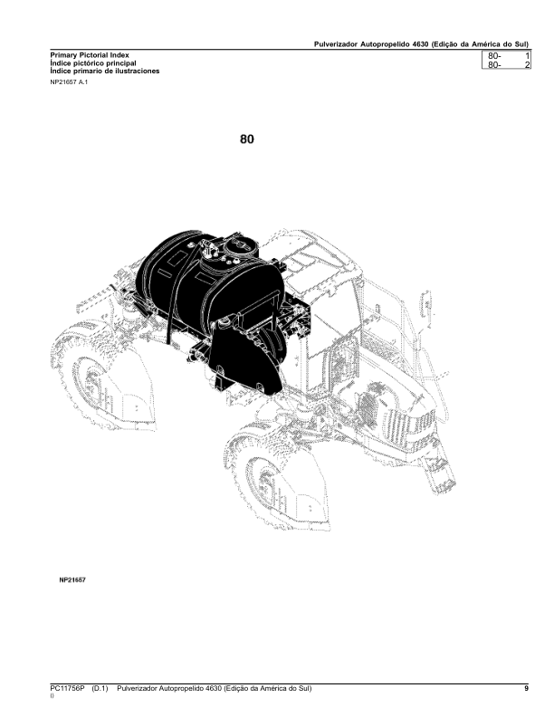 John Deere 4630 Sprayer Parts Catalog PC11756P-12 PT - Image 18