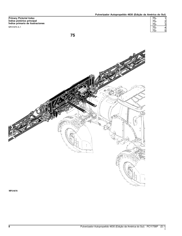 John Deere 4630 Sprayer Parts Catalog PC11756P-12 PT - Image 17