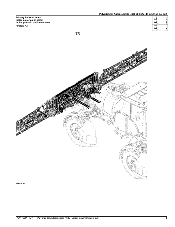 John Deere 4630 Sprayer Parts Catalog PC11756P-15 PT - Image 18