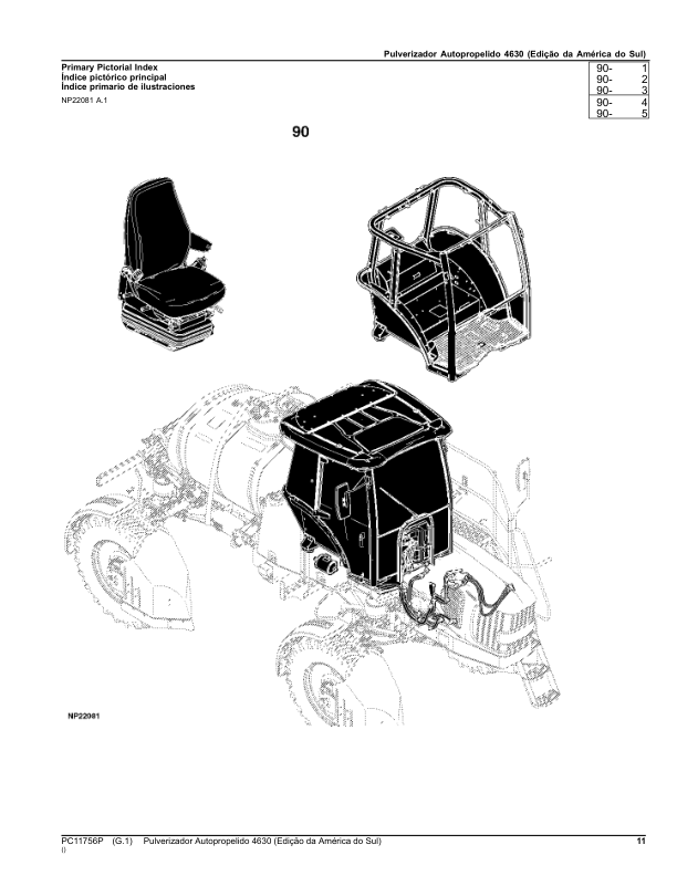 John Deere 4630 Sprayer Parts Catalog PC11756P-15 PT - Image 4