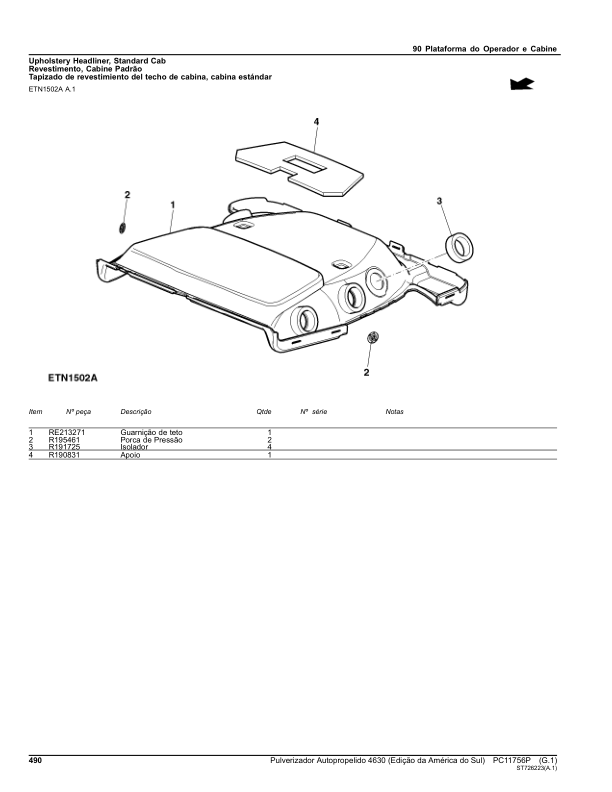 John Deere 4630 Sprayer Parts Catalog PC11756P-15 PT - Image 22