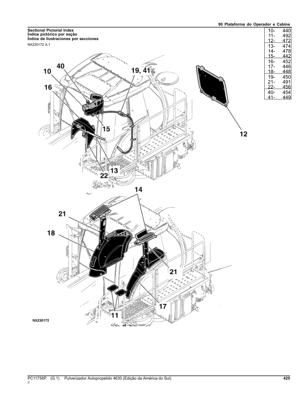 John Deere 4630 Sprayer Parts Catalog PC11756P-15 PT - Image 21