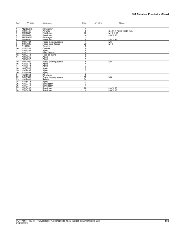 John Deere 4630 Sprayer Parts Catalog PC11756P-15 PT - Image 23