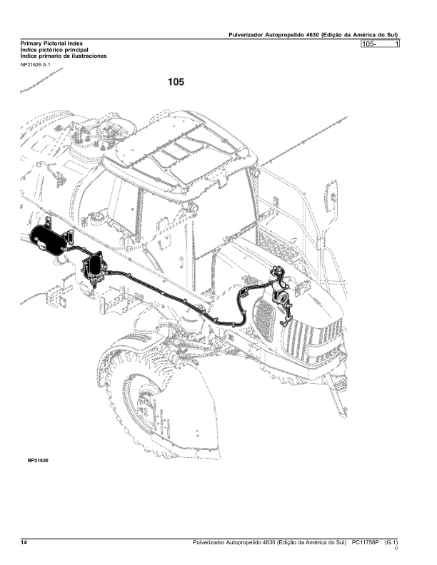 John Deere 4630 Sprayer Parts Catalog PC11756P-15 PT - Image 7