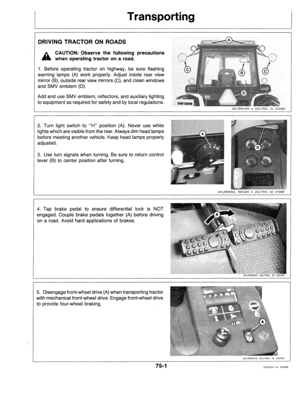 John Deere 4650 4850 Tractor Operators Manual OMRW16854-G8 - Image 6