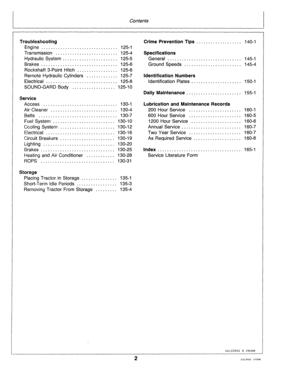 John Deere 4650 4850 Tractor Operators Manual OMRW16854-G8 - Image 5