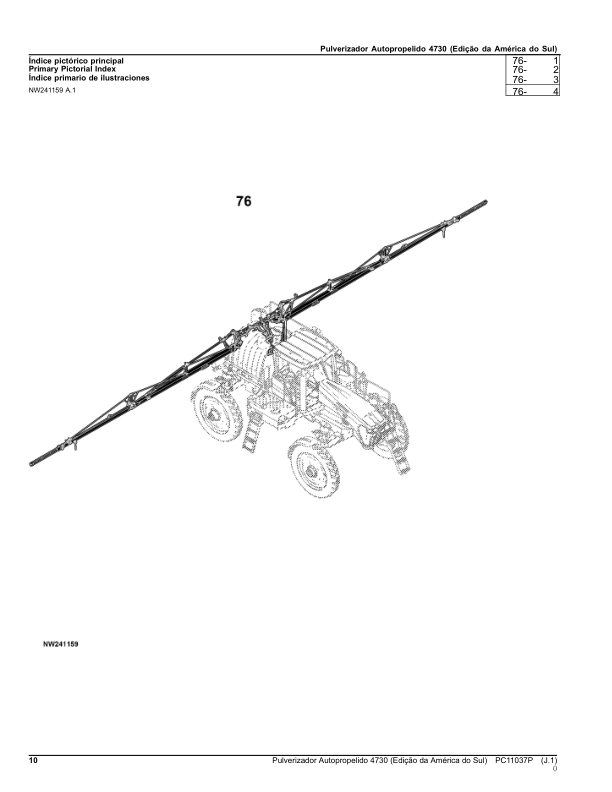 John Deere 4730 Sprayer Parts Catalog PC11037P-16 PT - Image 3