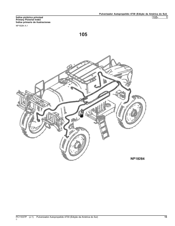John Deere 4730 Sprayer Parts Catalog PC11037P-16 PT - Image 8