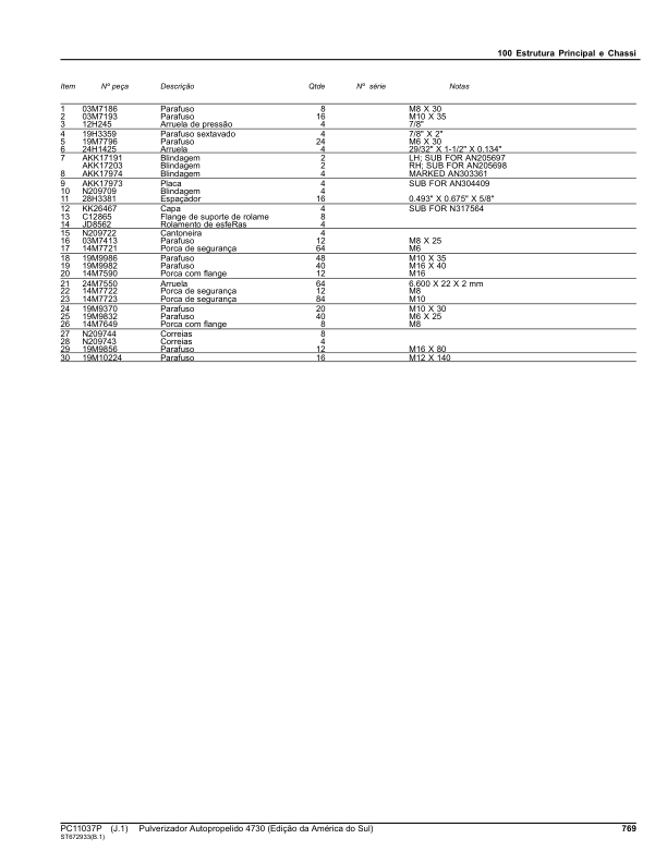 John Deere 4730 Sprayer Parts Catalog PC11037P-16 PT - Image 23