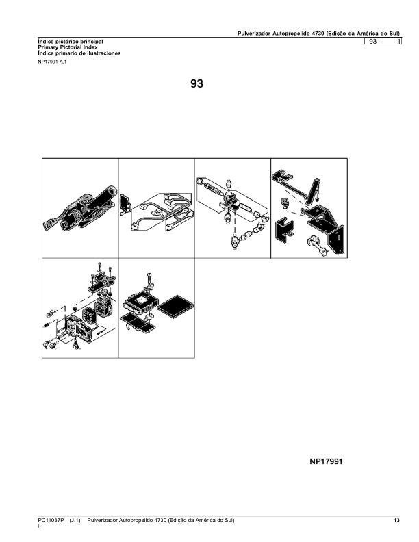 John Deere 4730 Sprayer Parts Catalog PC11037P-16 PT - Image 6