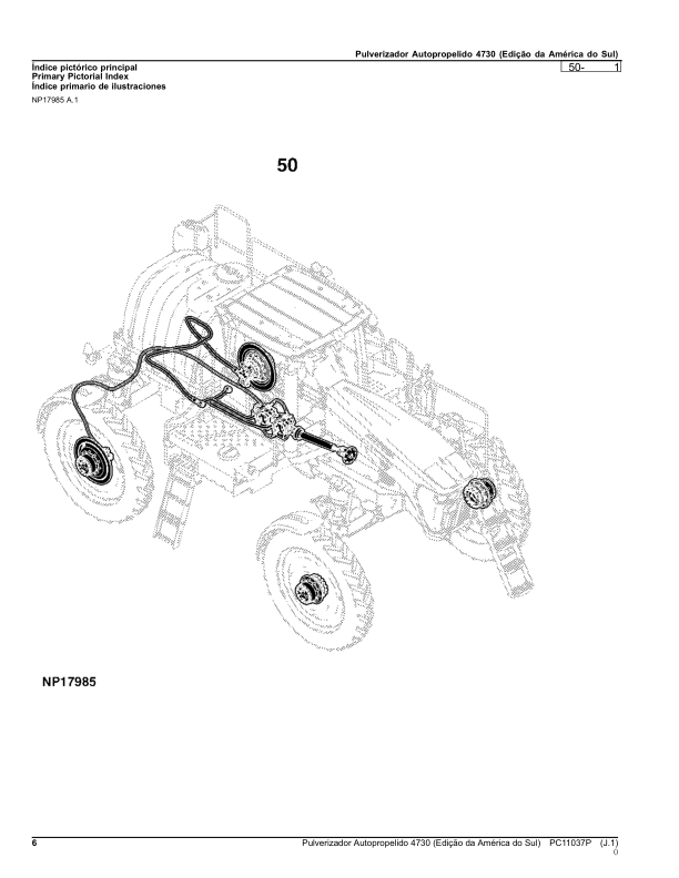John Deere 4730 Sprayer Parts Catalog PC11037P-16 PT - Image 17